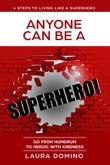 Superhero book cover image